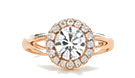 Halo Engagement Ring